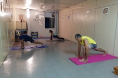 Aula de Yoga no Clube Português de Niterói