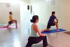 Aula de Yoga no Clube Português de Niterói